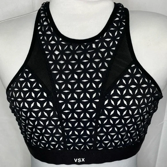Victoria's Secret VSX Laser Cut Sports Bra | Size Large - Picture 2 of 7